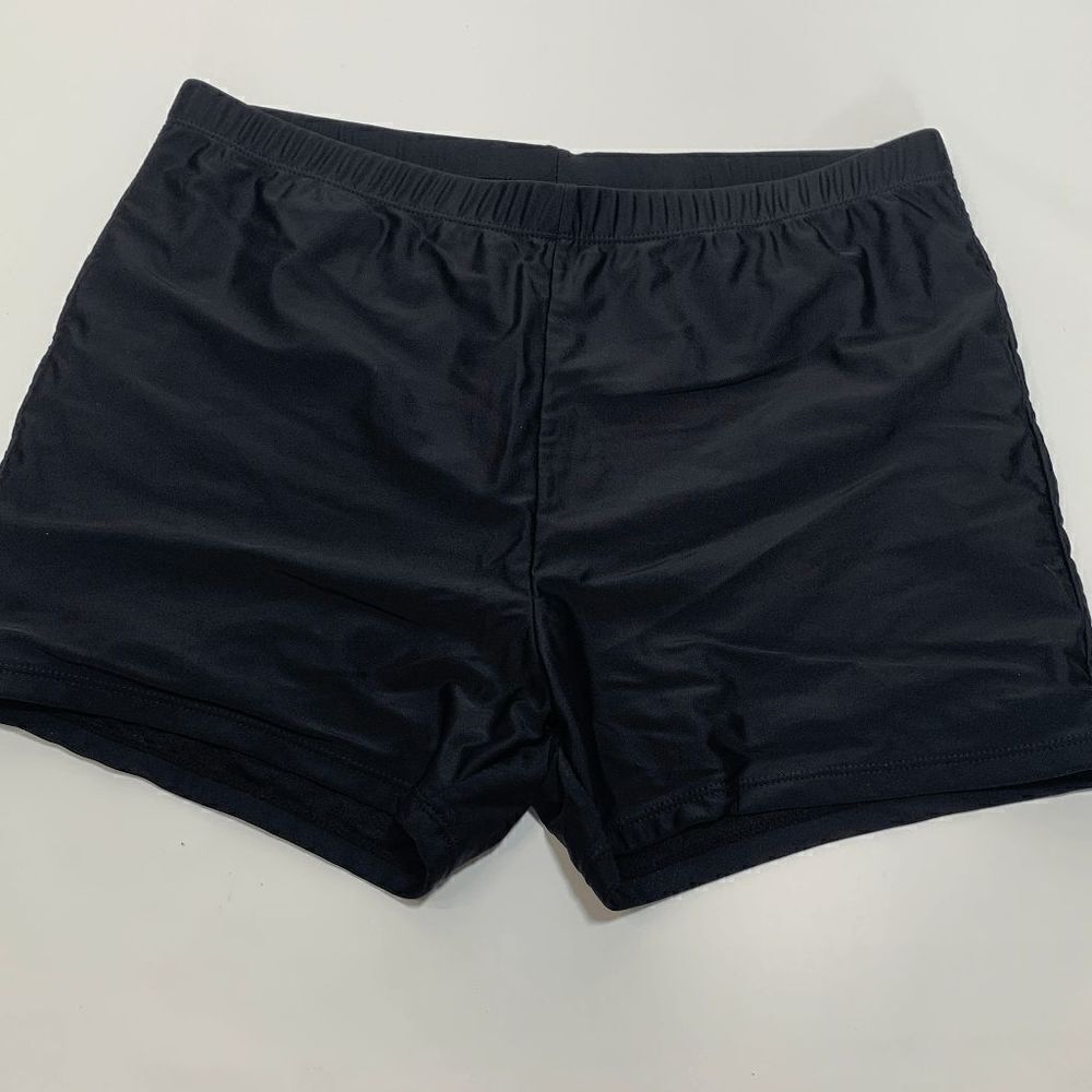 Baleaf womens Athletic Boxer Cycling Shorts Stretch Black XXL